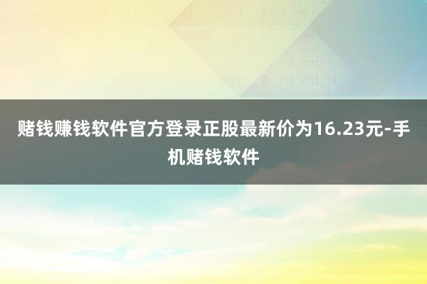 赌钱赚钱软件官方登录正股最新价为16.23元-手机赌钱软件