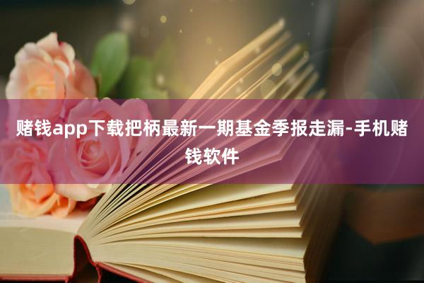 赌钱app下载把柄最新一期基金季报走漏-手机赌钱软件