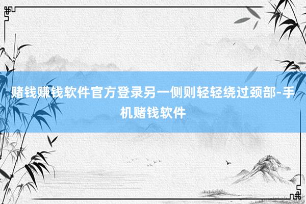 赌钱赚钱软件官方登录另一侧则轻轻绕过颈部-手机赌钱软件