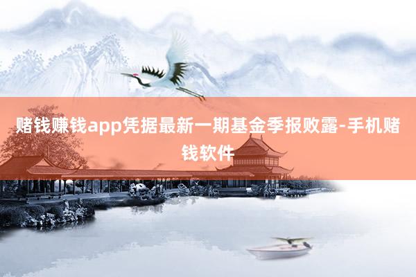 赌钱赚钱app凭据最新一期基金季报败露-手机赌钱软件