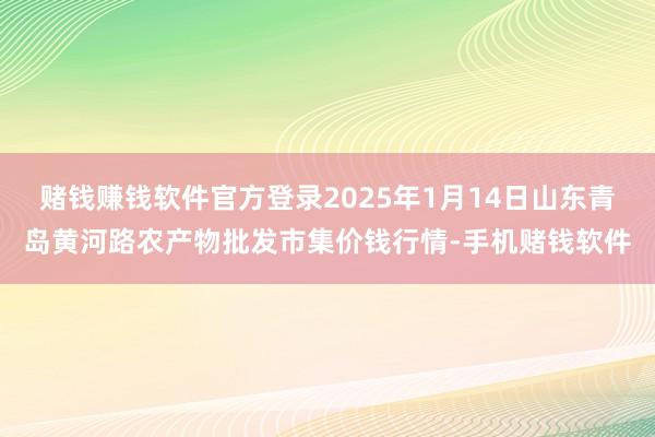 赌钱赚钱软件官方登录2025年1月14日山东青岛黄河路农产物批发市集价钱行情-手机赌钱软件