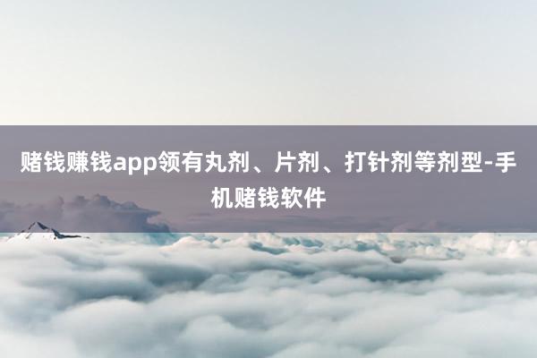 赌钱赚钱app领有丸剂、片剂、打针剂等剂型-手机赌钱软件