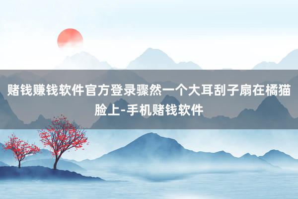 赌钱赚钱软件官方登录骤然一个大耳刮子扇在橘猫脸上-手机赌钱软件